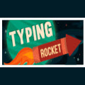 typing rocket