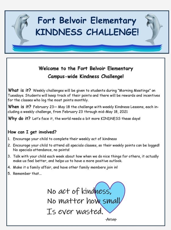 kindness challenge flyer