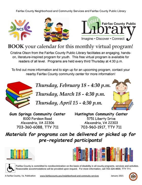 library program flyer